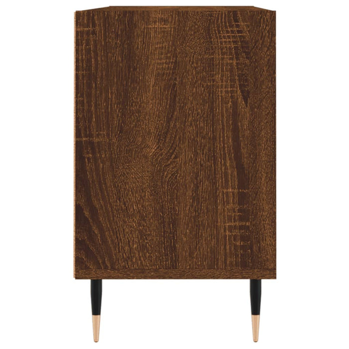 TV-Schrank Braun Eichen-Optik 103,5x30x50 cm Holzwerkstoff