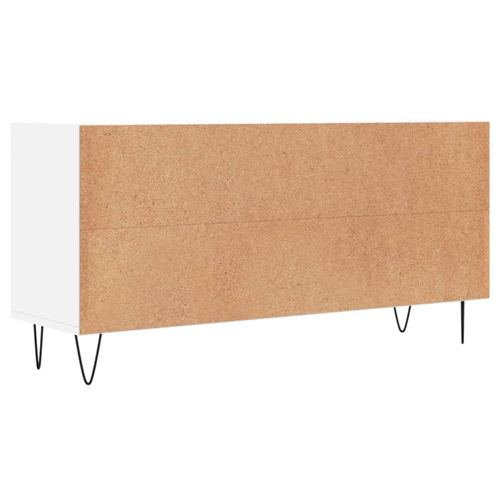 TV-Schrank Weiß 103,5x30x50 cm Holzwerkstoff