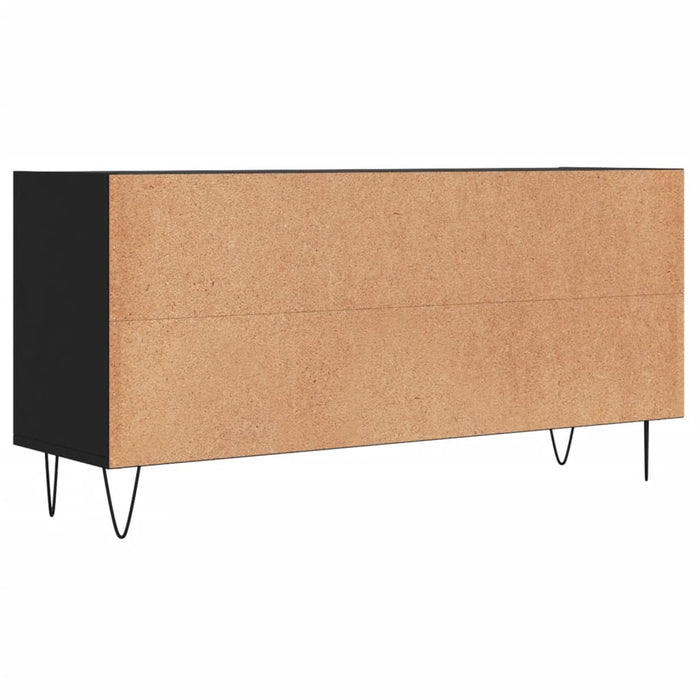 TV-Schrank Schwarz 103,5x30x50 cm Holzwerkstoff