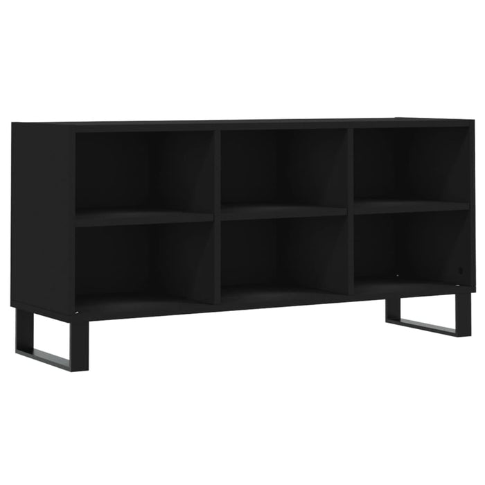 TV-Schrank Schwarz 103,5x30x50 cm Holzwerkstoff