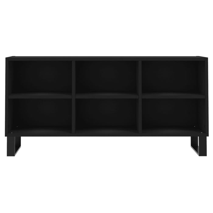 TV-Schrank Schwarz 103,5x30x50 cm Holzwerkstoff