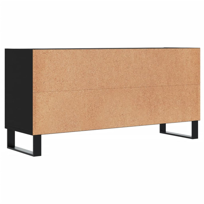 TV-Schrank Schwarz 103,5x30x50 cm Holzwerkstoff
