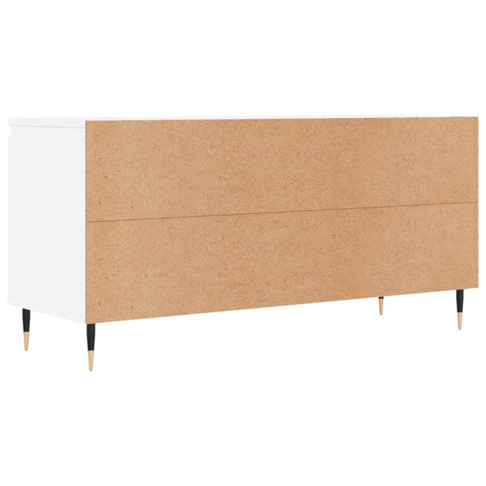 TV-Schrank Pia in Weiß 104x35x50 cm Holzwerkstoff