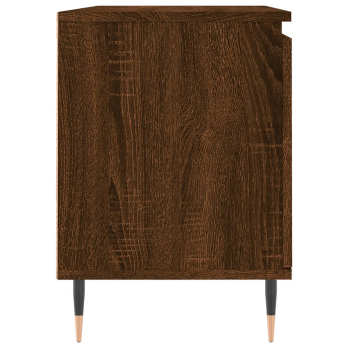 TV-Schrank Braun Eichen-Optik 104x35x50 cm Holzwerkstoff