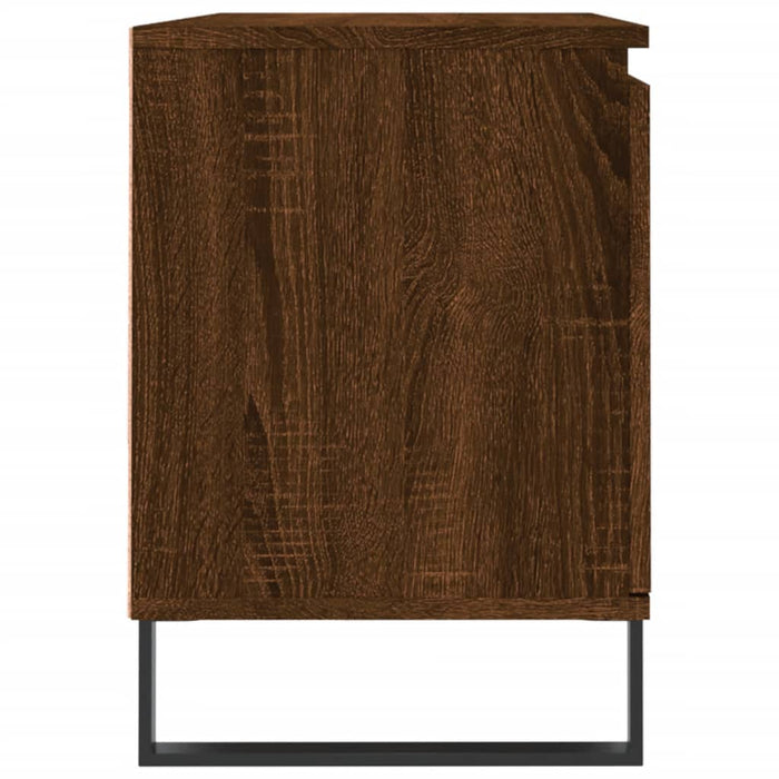 TV-Schrank Braun Eichen-Optik 104x35x50 cm Holzwerkstoff
