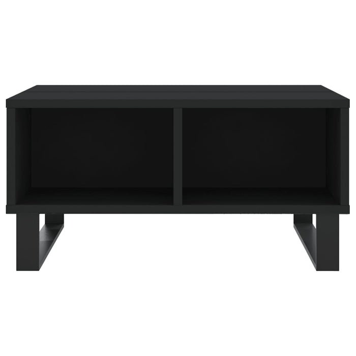 Couchtisch Schwarz 60x60x30 cm Holzwerkstoff
