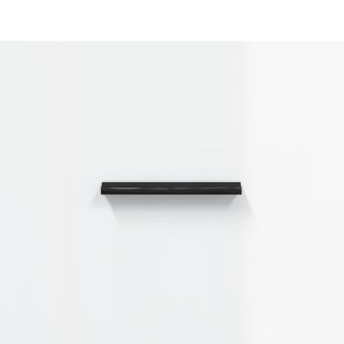 Nachttische 2 Stk. Hochglanz-Weiß 40x35x47,5 cm Holzwerkstoff