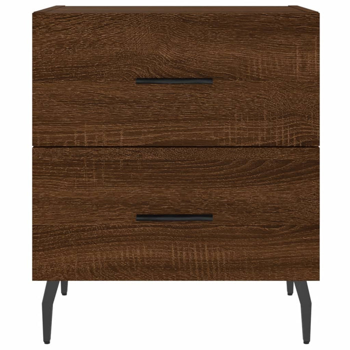 Nachttisch Braune Eiche 40x35x47,5 cm Holzwerkstoff