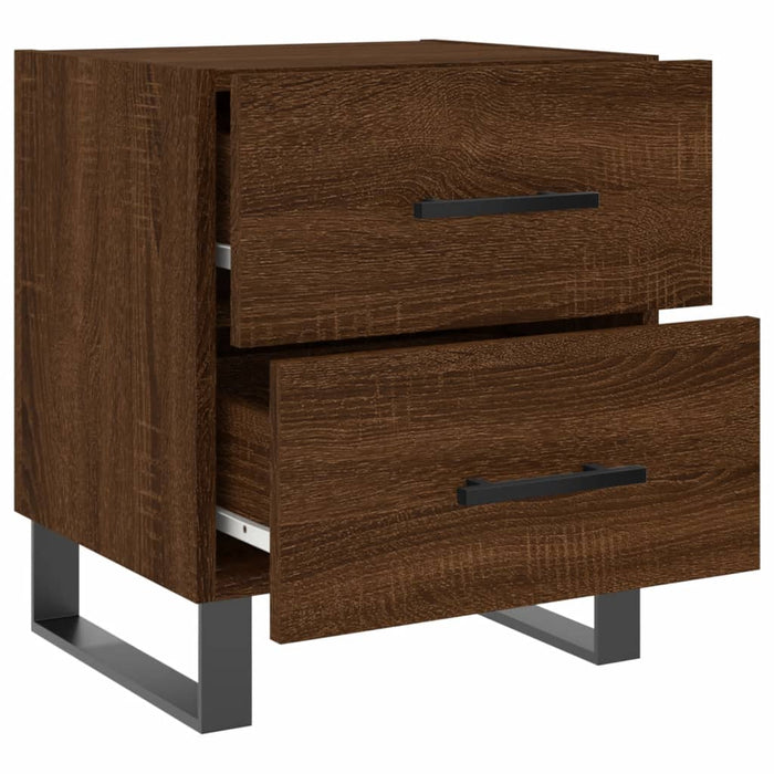 Nachttisch Braune Eiche 40x35x47,5 cm Holzwerkstoff