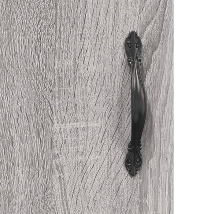 Nachttische 2 Stk. Grau Sonoma 40x40x50 cm Holzwerkstoff