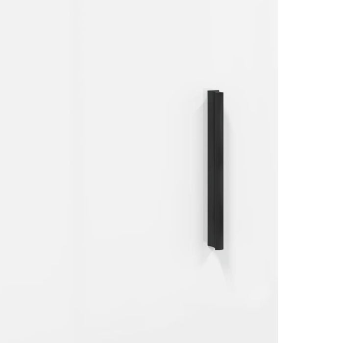 Nachttische 2 Stk. Hochglanz-Weiß 40x40x50 cm Holzwerkstoff