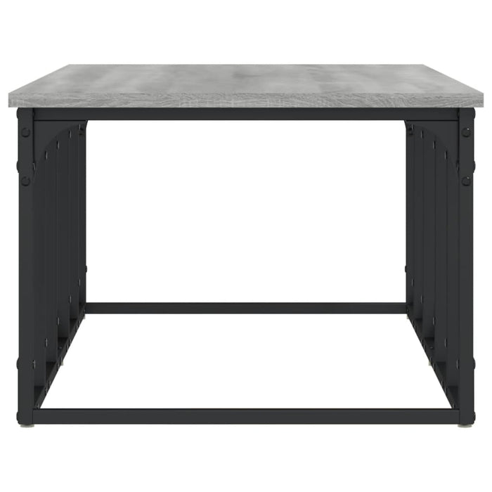 Coffee table gray Sonoma 100x50x35.5 cm made of wood