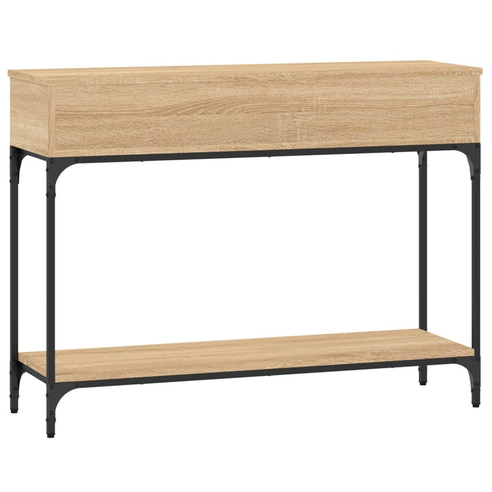 Console table Sonoma oak 100x30.5x75 cm wood material