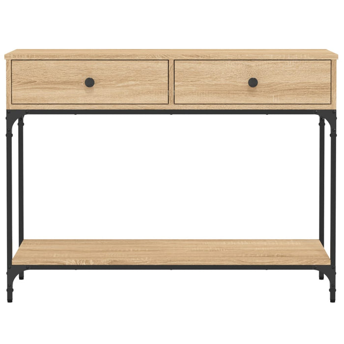 Console table Sonoma oak 100x34.5x75 cm wood material