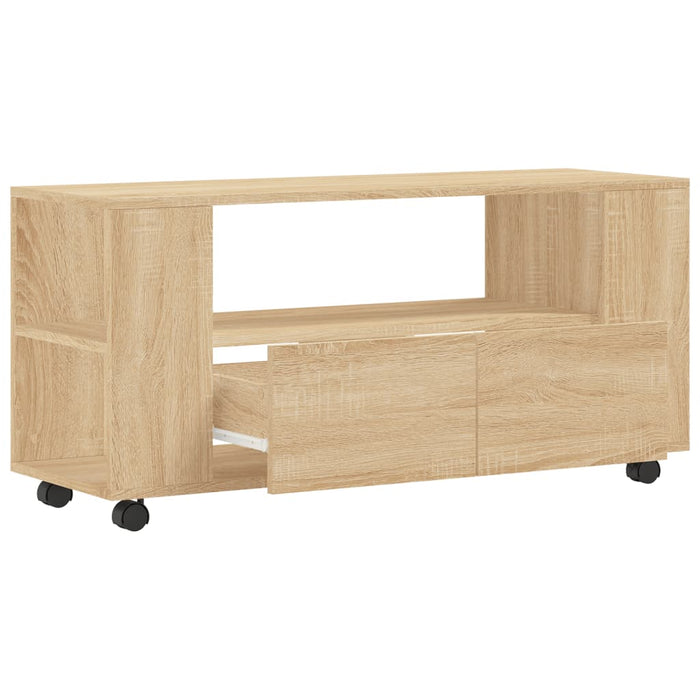 TV cabinet Sonoma oak 102x34.5x43 cm wood material