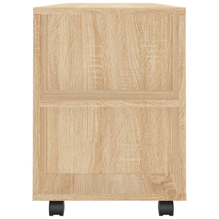 TV cabinet Sonoma oak 102x34.5x43 cm wood material