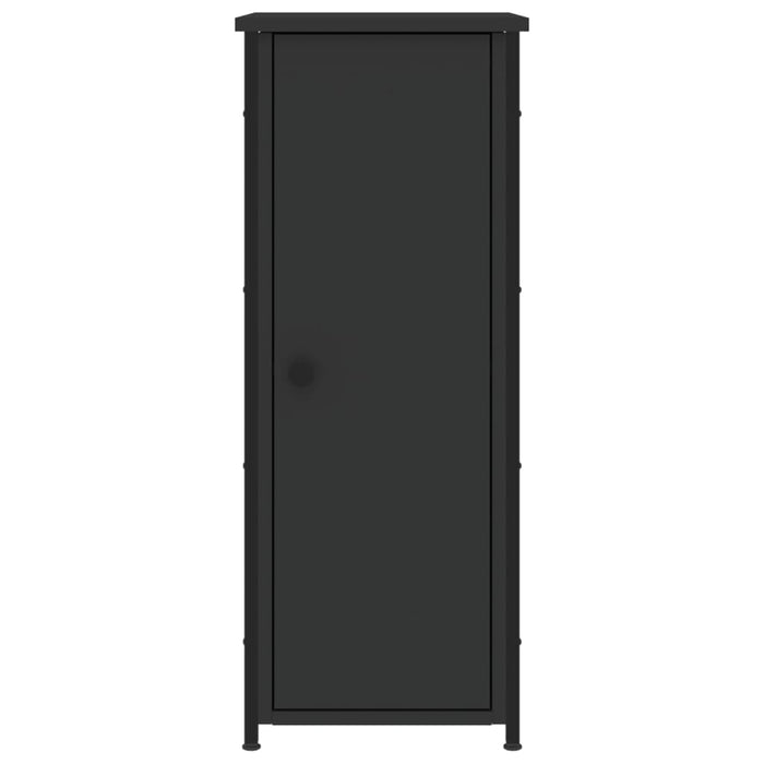 Nachttische 2 Stk. Schwarz 32x42x80 cm Holzwerkstoff