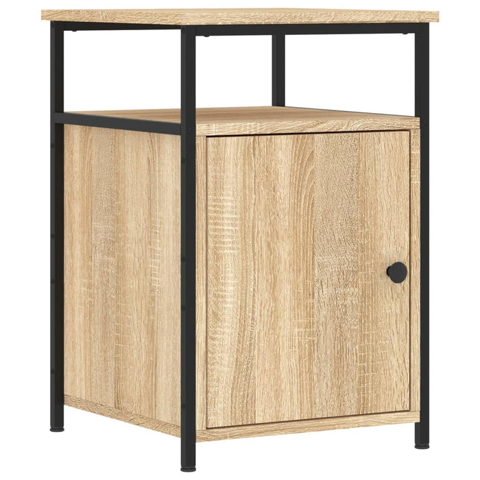 Nachttische 2 Stk. Sonoma-Eiche 40x42x60 cm Holzwerkstoff