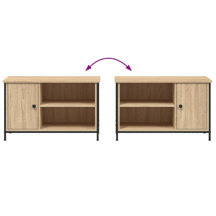 TV-Schrank Sonoma-Eiche 80x40x50 cm Holzwerkstoff