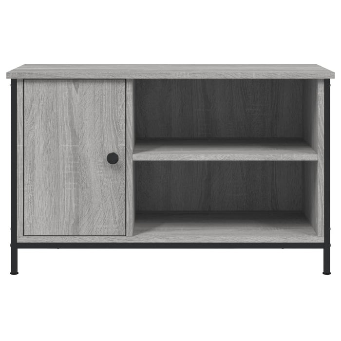 TV cabinet gray Sonoma 80x40x50 cm made of wood