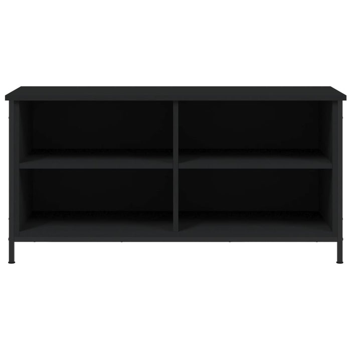 TV-Schrank Schwarz 100x40x50 cm Holzwerkstoff