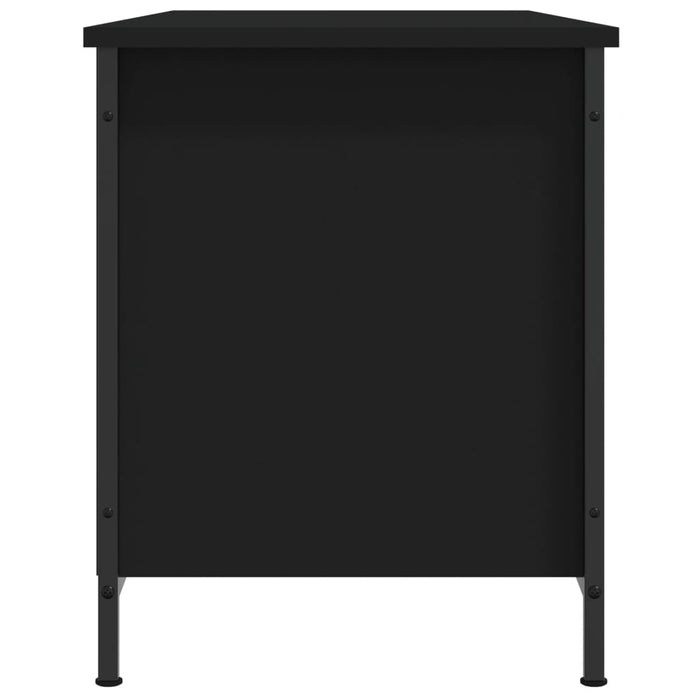 TV-Schrank Schwarz 100x40x50 cm Holzwerkstoff