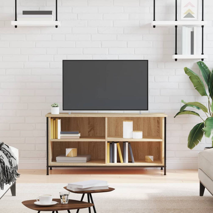 TV cabinet Sonoma oak 100x40x50 cm wood material