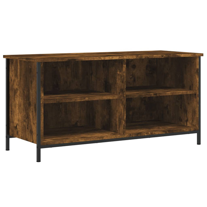 TV cabinet smoked oak 100x40x50 cm wood material