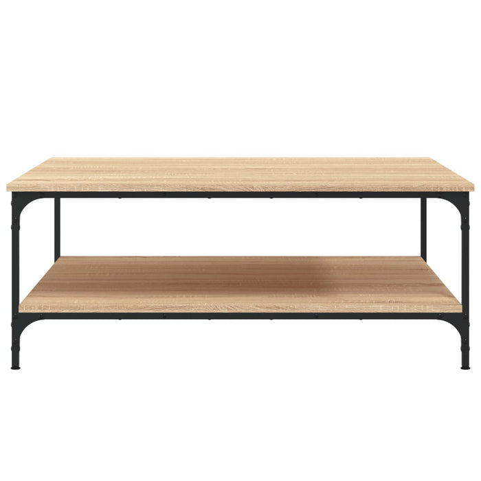 Coffee table Sonoma oak 100x100x40 cm wood material