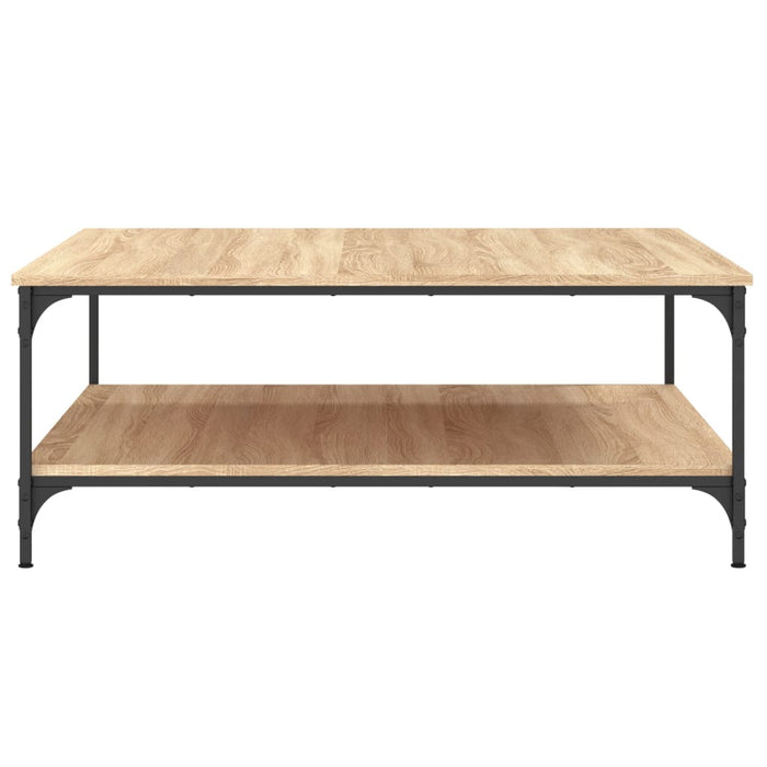 Coffee table Sonoma oak 100x100x40 cm wood material