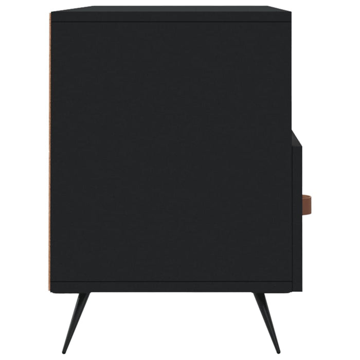 TV-Schrank Schwarz 102x36x50 cm Holzwerkstoff
