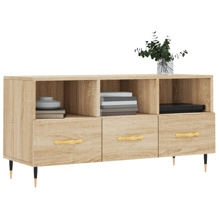 TV-Schrank Sonoma-Eiche 102x36x50 cm Holzwerkstoff
