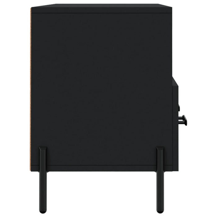 TV-Schrank Schwarz 102x36x50 cm Holzwerkstoff