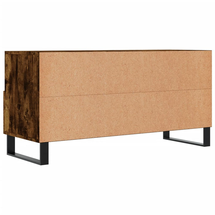 TV-Schrank Räuchereiche 102x36x50 cm Holzwerkstoff