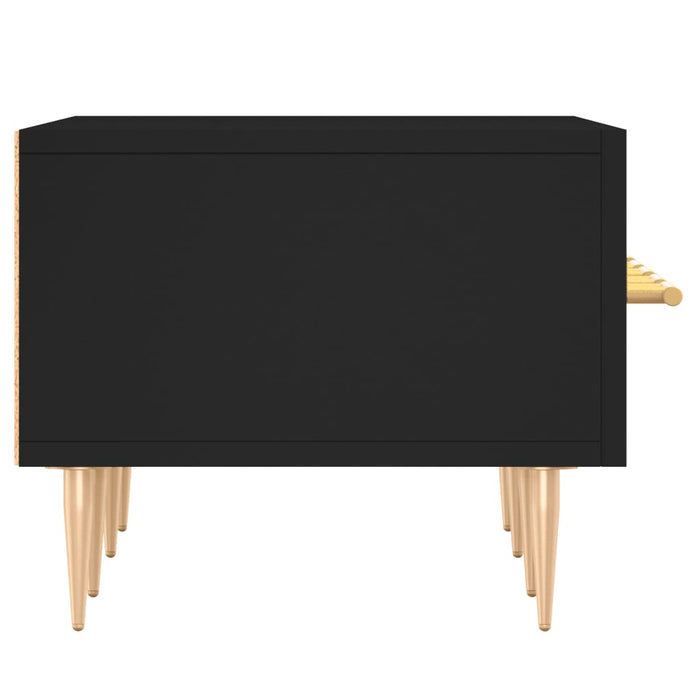 TV-Schrank Schwarz 150x36x30 cm Holzwerkstoff