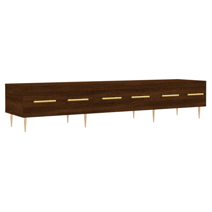 TV-Schrank Braun Eichen-Optik 150x36x30 cm Holzwerkstoff