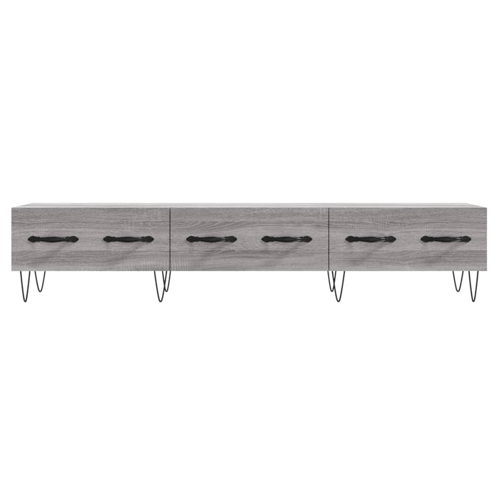 TV-Schrank Grau Sonoma 150x36x30 cm Holzwerkstoff