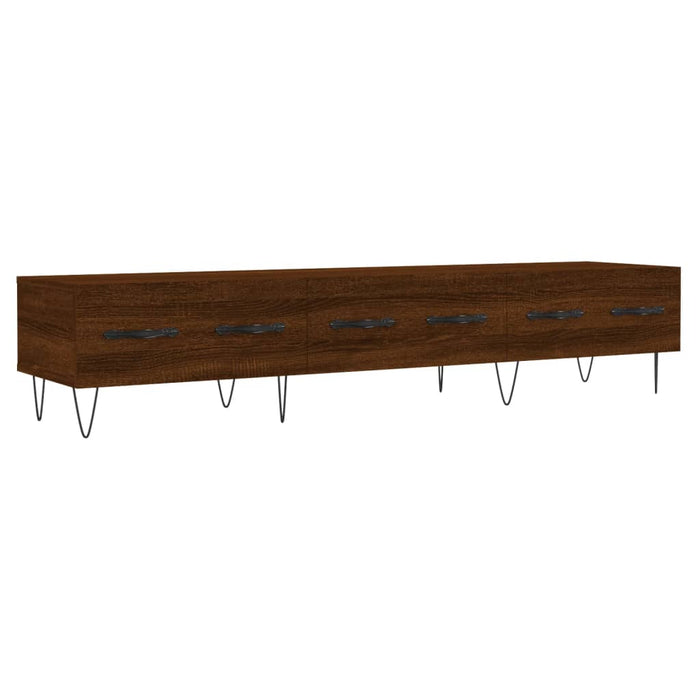 TV-Schrank Braun Eichen-Optik 150x36x30 cm Holzwerkstoff