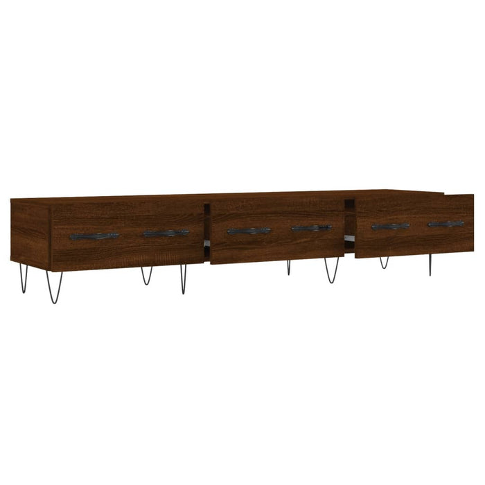TV-Schrank Braun Eichen-Optik 150x36x30 cm Holzwerkstoff
