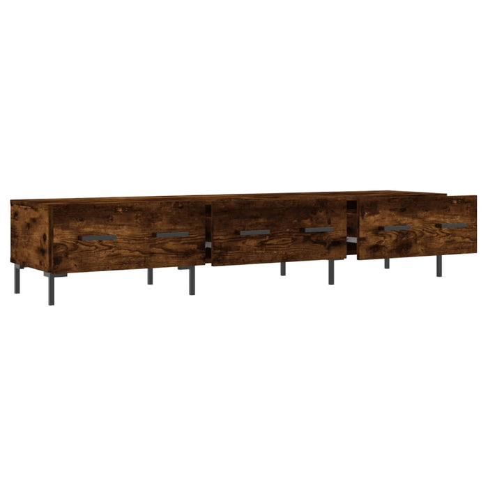 TV-Schrank Räuchereiche 150x36x30 cm Holzwerkstoff