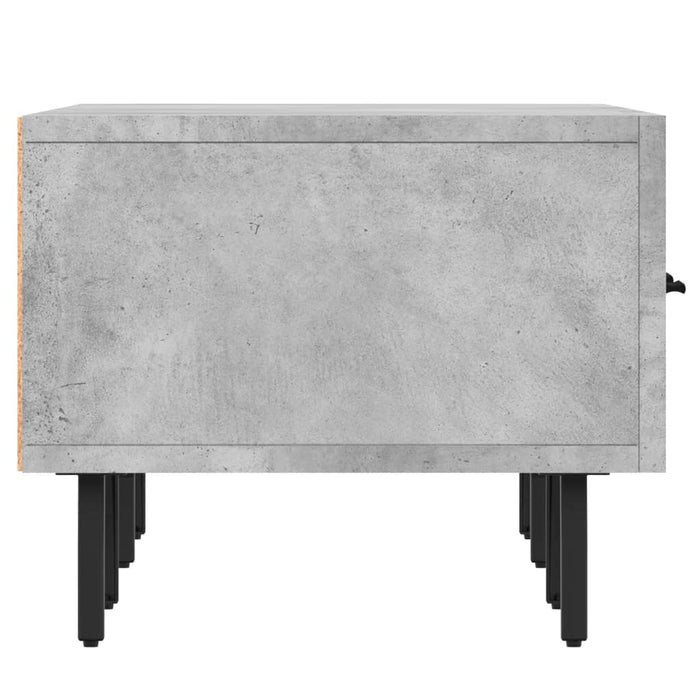TV-Schrank Betongrau 150x36x30 cm Holzwerkstoff