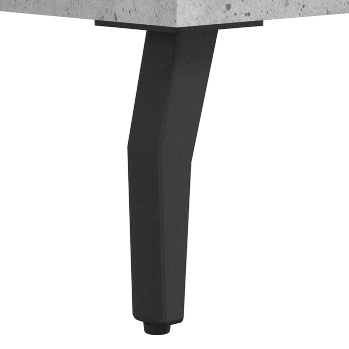 TV-Schrank Betongrau 150x36x30 cm Holzwerkstoff