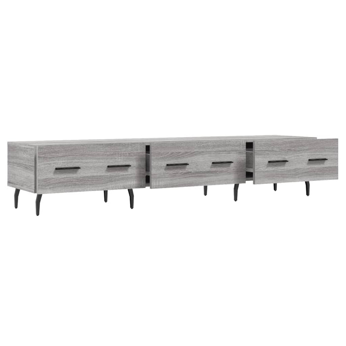TV-Schrank Grau Sonoma 150x36x30 cm Holzwerkstoff