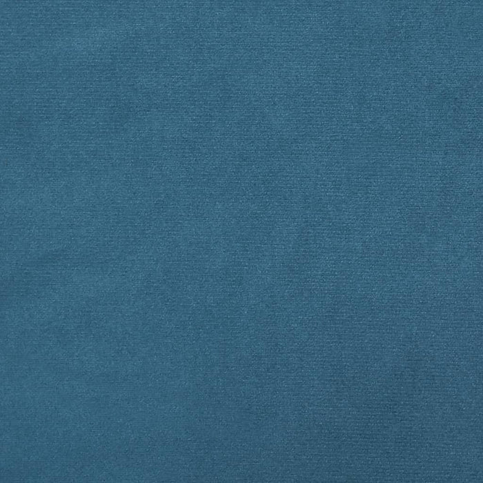 Tagesbett Blau 80x200 cm Samt