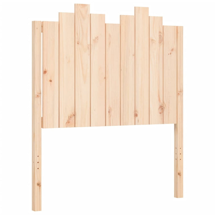 Massivholzbett mit Kopfteil 90x190 cm