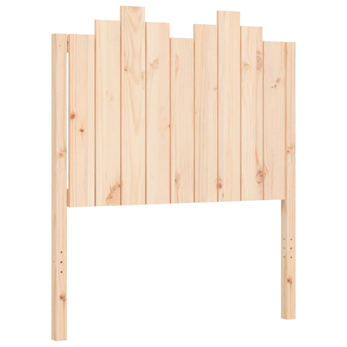 Massivholzbett mit Kopfteil 90x200 cm