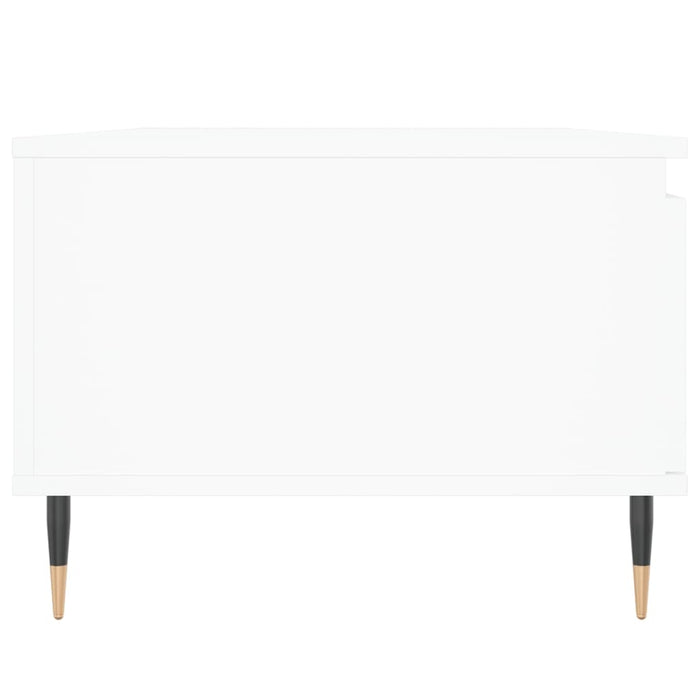 Couchtisch Weiß 90x50x36,5 cm Holzwerkstoff