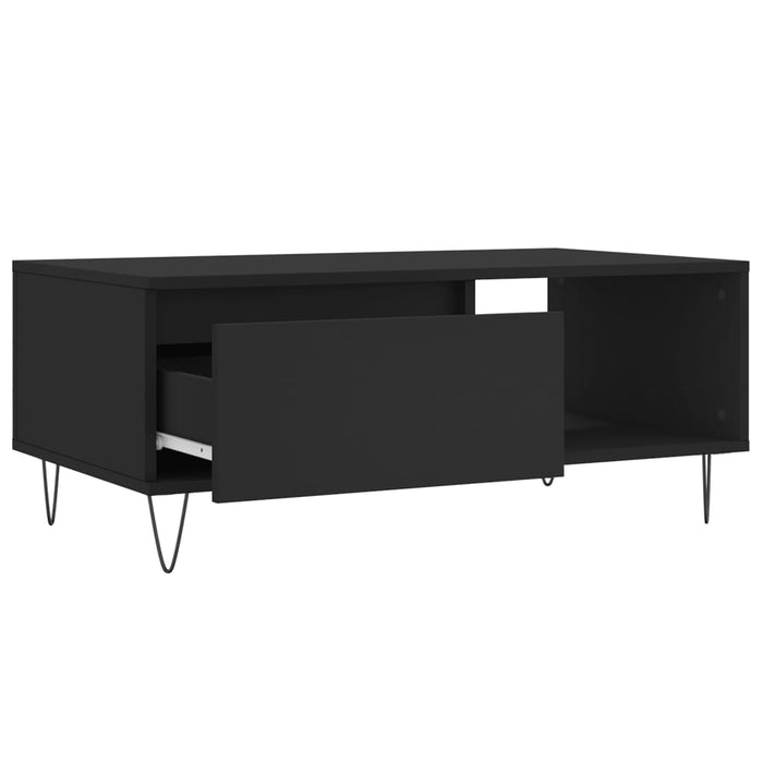 Couchtisch Schwarz 90x50x36,5 cm Holzwerkstoff