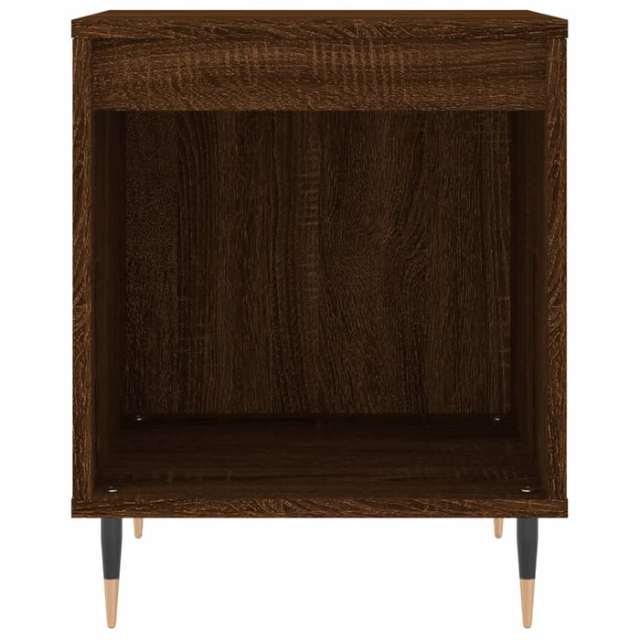 Nachttisch Braun Eichen-Optik 40x35x50 cm Holzwerkstoff