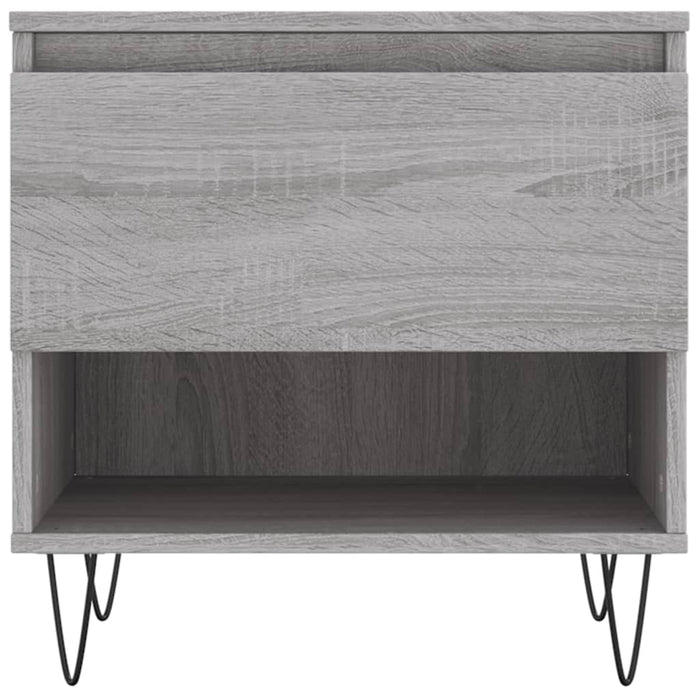 Couchtisch Grau Sonoma 50x46x50 cm Holzwerkstoff